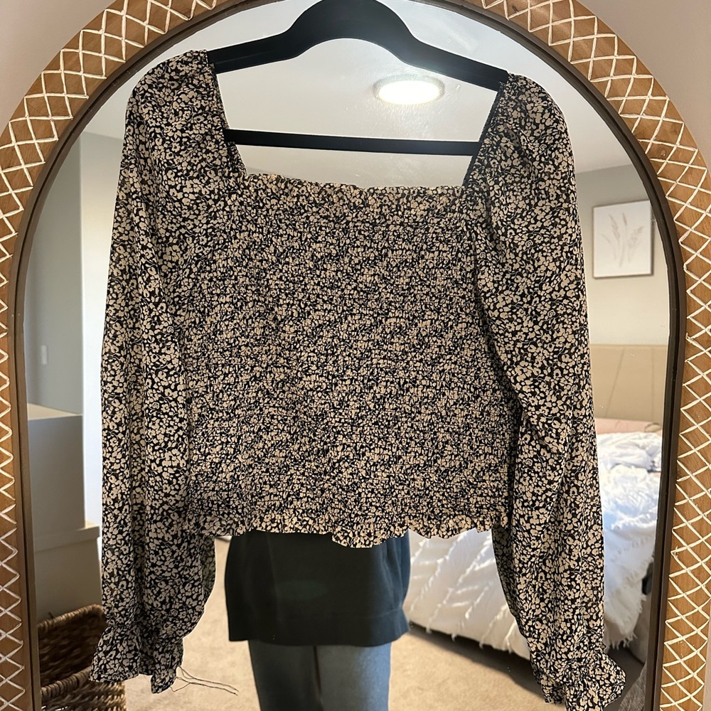 Cropped blouse